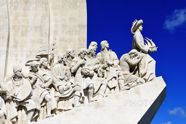 Henry the Navigator at the front of the Monument to the Discoverer