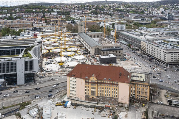 Construction site Stuttgart 21