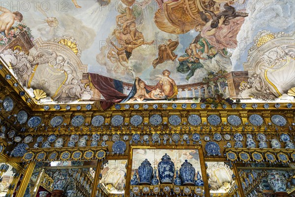 Ceiling fresco in the Palace Chapel