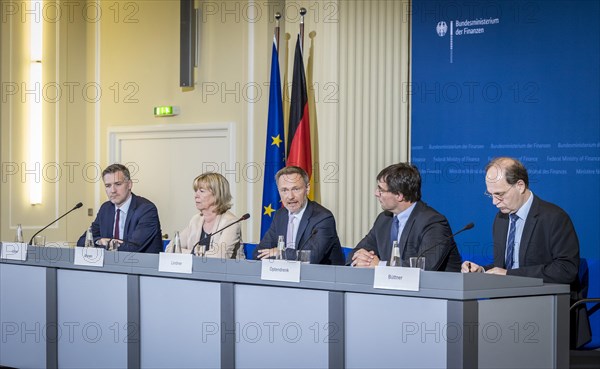 Press conference after the meeting of the Stability Council at the Federal Ministry of Finance with Christian Lindner