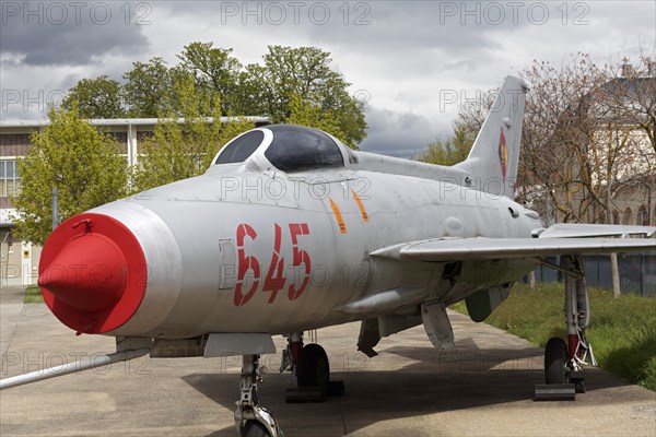 Soviet fighter aircraft MiG 21 of the NVA