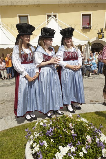 Women in traditional traditional costume