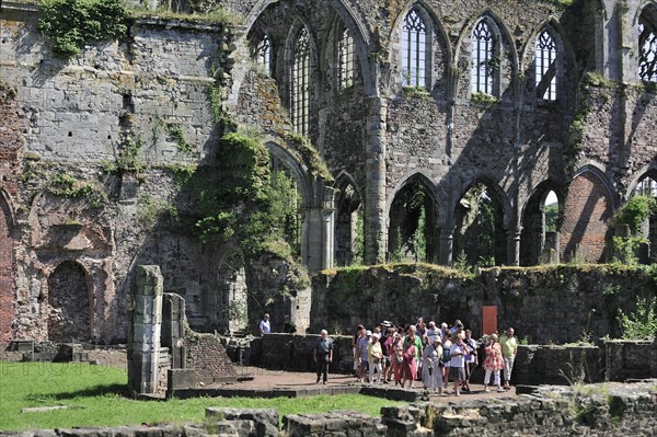 Ruins of the Aulne Abbey