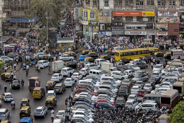 Rush hour at Crawford Market