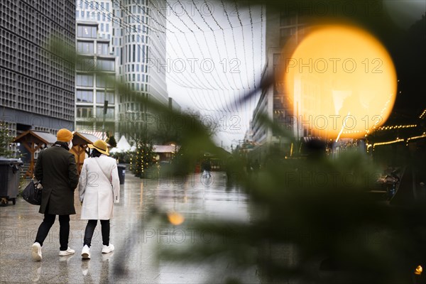 Christmas market on Breitscheidplatz in Berlin