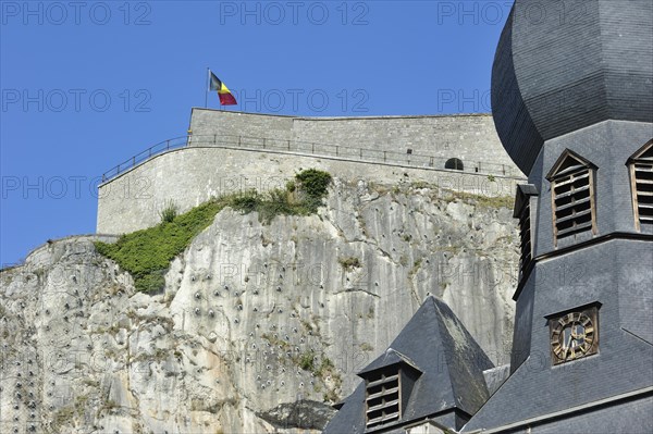 The citadel and the Collegiate Church of Notre-Dame at Dinant