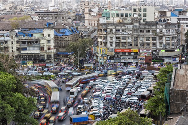 Rush hour at Crawford Market