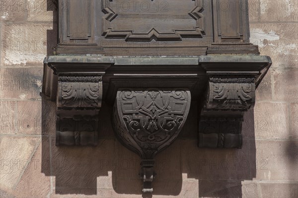 Detail of the historic choir