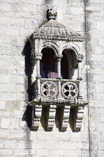 Balcony at the Torre de Belem