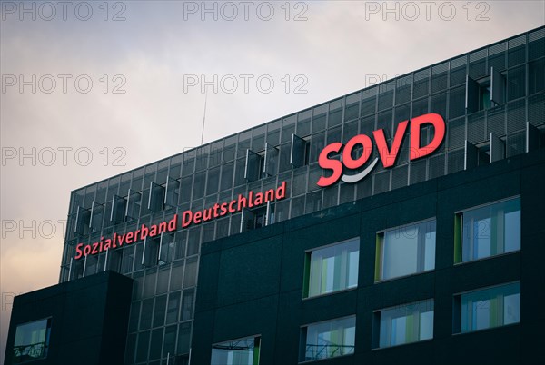 The Schrifftzug of the SoVD Sozialverband Deutschland at their location in Berlin. 02.02.2022.