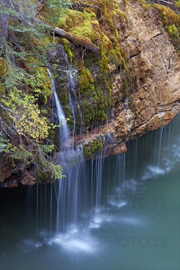 Creek in the Maligne Canyon