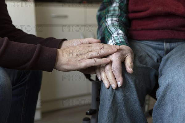 Subject: Visit of an old man in a nursing home