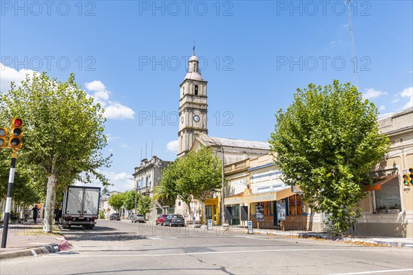 Church in the center of the Unesco site