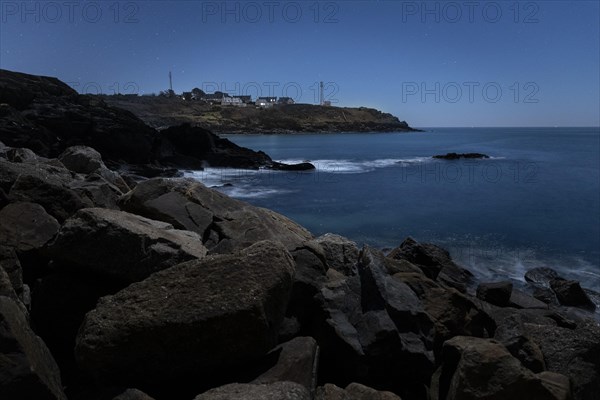 View of the coast towards the Celtic Sea in Le Conquet