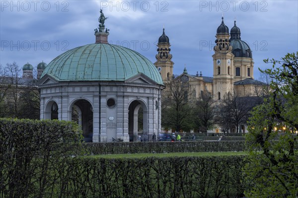 Diana Temple and Theatine Church