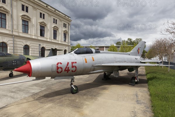 Soviet fighter aircraft MiG 21 of the NVA