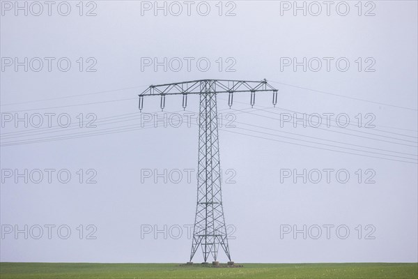 A power pole stands out in Kunnerwitz