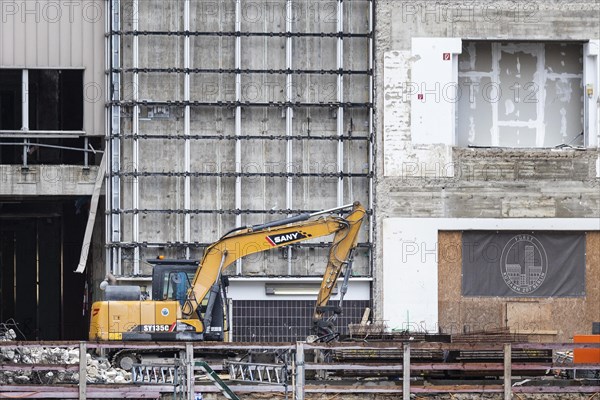 Construction site on Kurfuerstendamm in Berlin