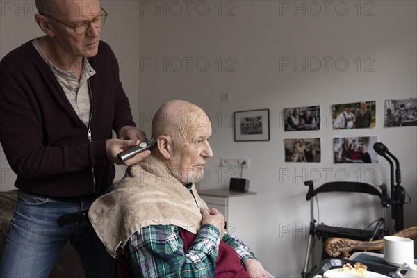 Subject: Old man in a nursing home