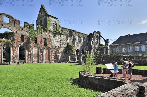 Ruins of the Aulne Abbey