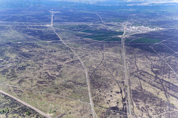 Aerial view of the Army Combat Training Centre