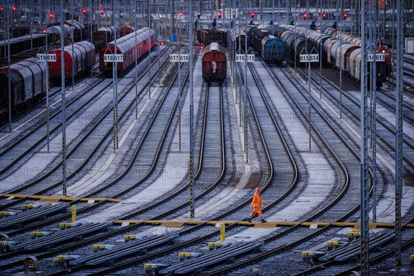 View of the freight station Halle