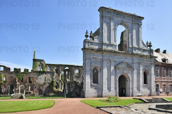 Ruins of the Aulne Abbey