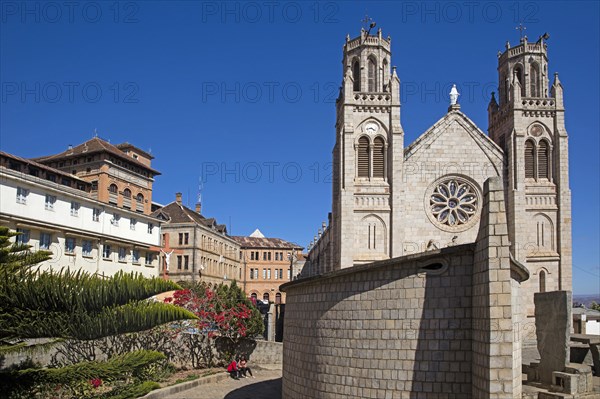 Andohalo Cathedral in Antananarivo