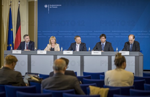 Press conference after the meeting of the Stability Council at the Federal Ministry of Finance with Christian Lindner