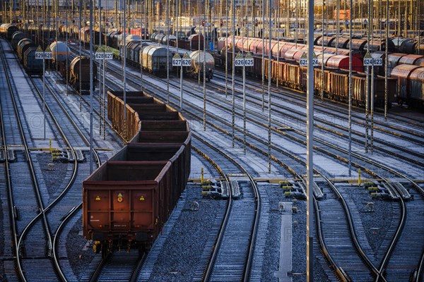 View of the freight station Halle