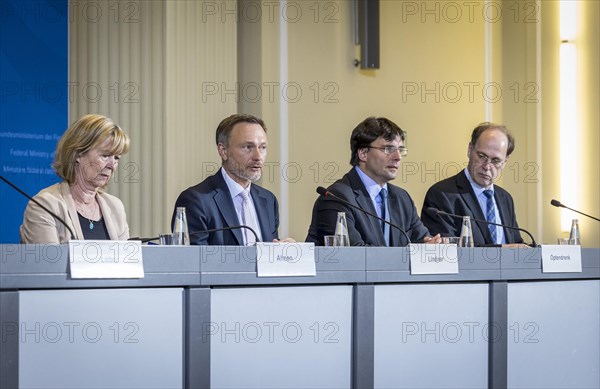 Press conference after the meeting of the Stability Council at the Federal Ministry of Finance with Christian Lindner