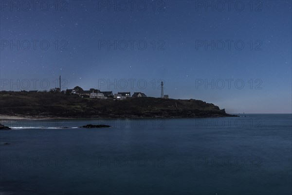 View of the coast towards the Celtic Sea in Le Conquet