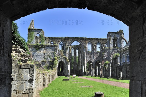 Ruins of the Aulne Abbey