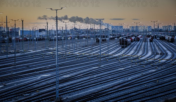 View of the freight station Halle