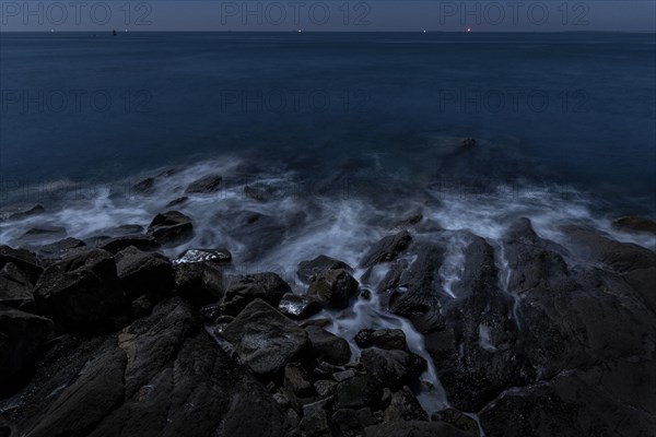 View of the coast towards the Celtic Sea in Le Conquet