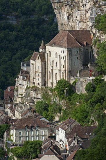 View over Rocamadour