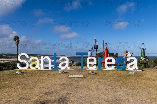 Sign in the Santa Teresa National Park