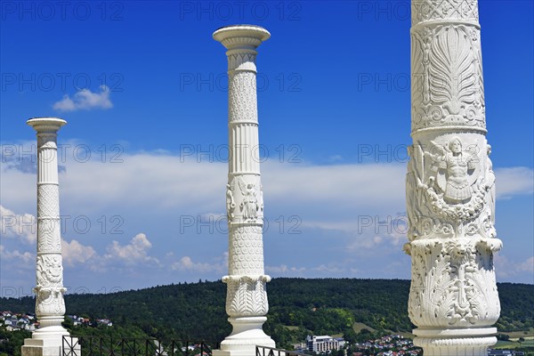 Portico in front of the Hall of Liberation