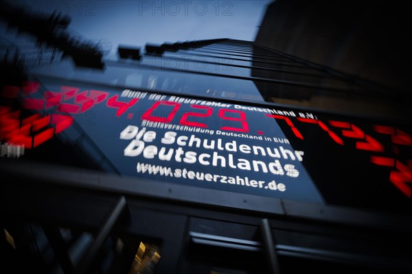 Germany's Debt Clock by the Taxpayers' Association of Germany Berlin