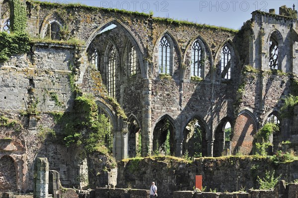 Ruins of the Aulne Abbey