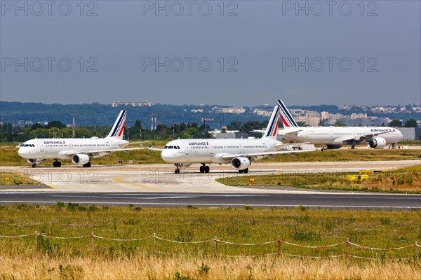 Air France aircraft at Paris Orly Airport