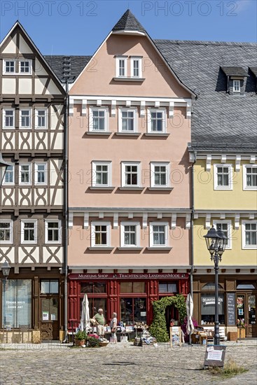 Reconstructed historical houses from Giessen