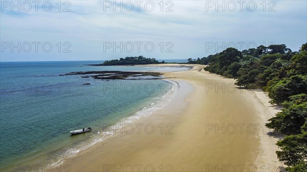 Aerial of Joao Viera island