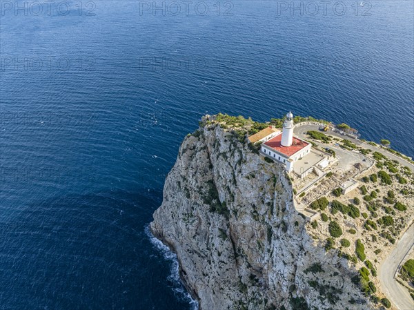 Flight past rocky cliffs and sea