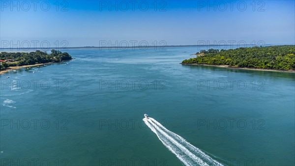 Aerial of Bubaque island