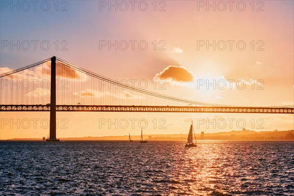 View of 25 de Abril Bridge