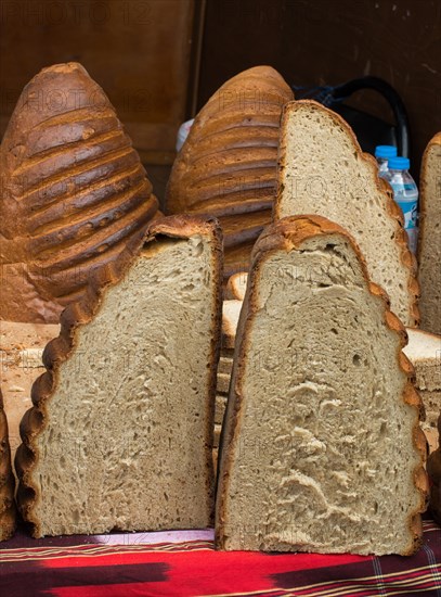 Traditional Turkish style made bread loaf