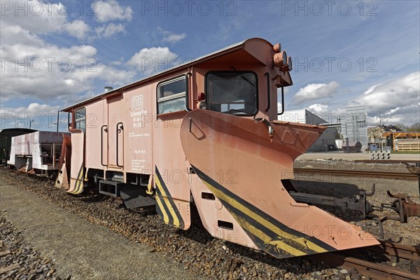 Snowplough of the Loessnitzgrundbahn