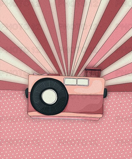 Vintage camera card