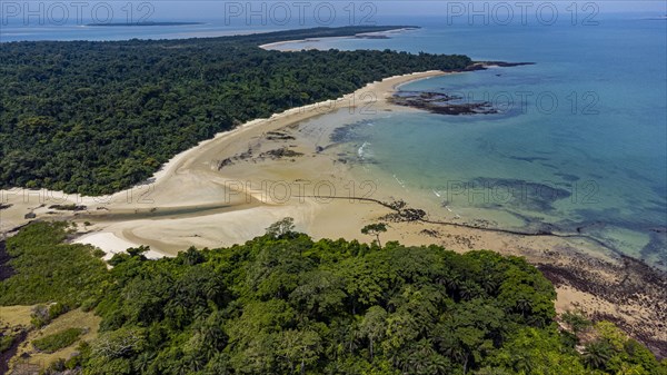 Aerial of Joao Viera island